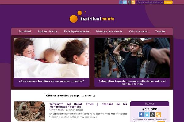 Newspaper Child theme site design template sample