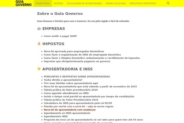guiagoverno.com site used Viraltheme