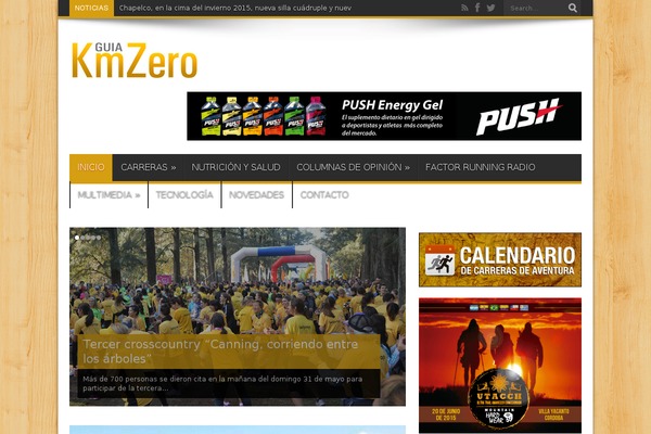 Jarida theme site design template sample