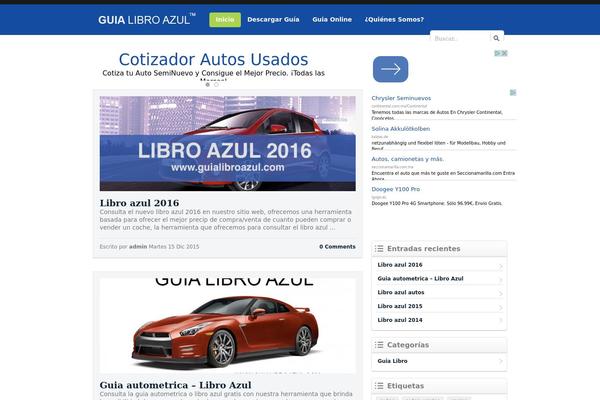 Cars theme site design template sample