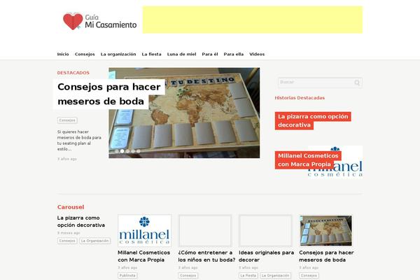Magazine Explorer theme site design template sample