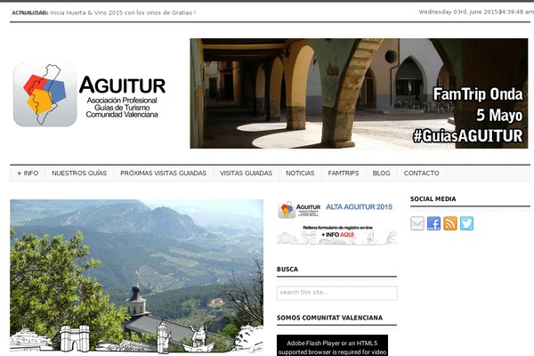 guiasaguitur.com site used Volcano