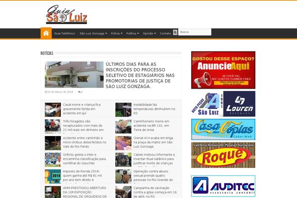 Cocoon-master theme site design template sample
