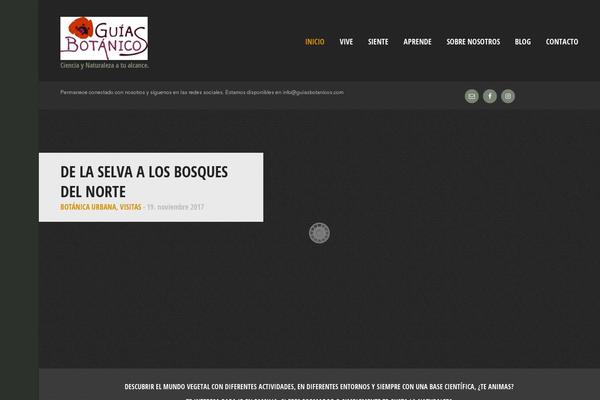 Expedition theme site design template sample