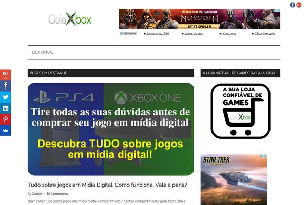 Magazine Pro theme site design template sample