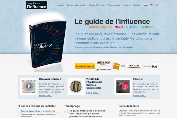 eBook theme site design template sample