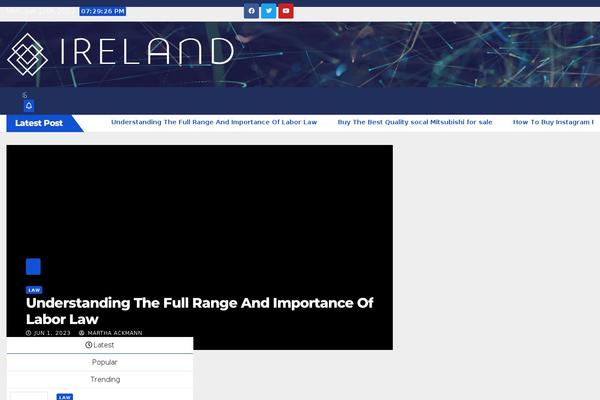 Newsup theme site design template sample