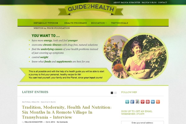 Sight theme site design template sample