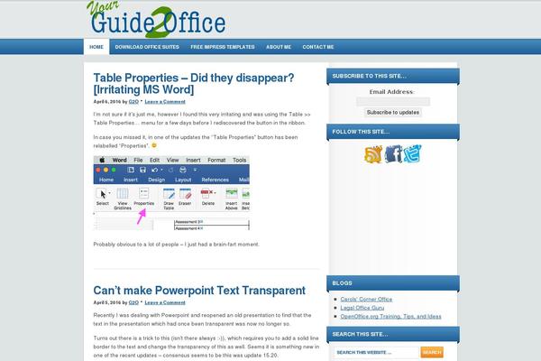 Site using Site Table of Contents plugin
