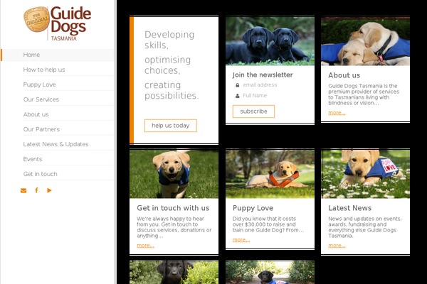 guidedogstas.com.au site used Guidedogs