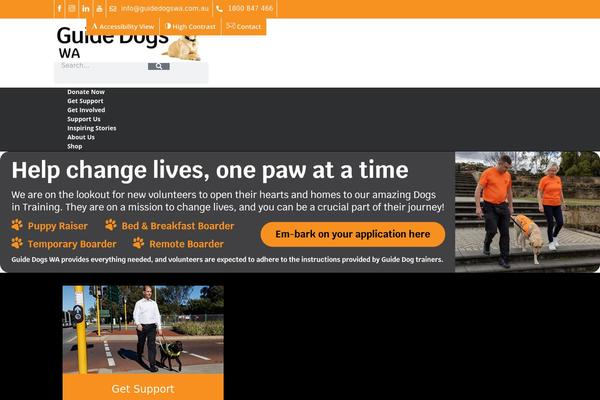 Site using Wonderplugin-lightbox-trial plugin