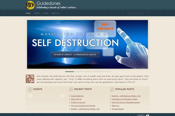 Gospel-wp theme site design template sample