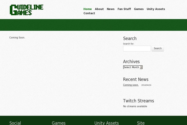 Quark theme site design template sample