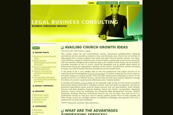 business-solutions theme websites examples