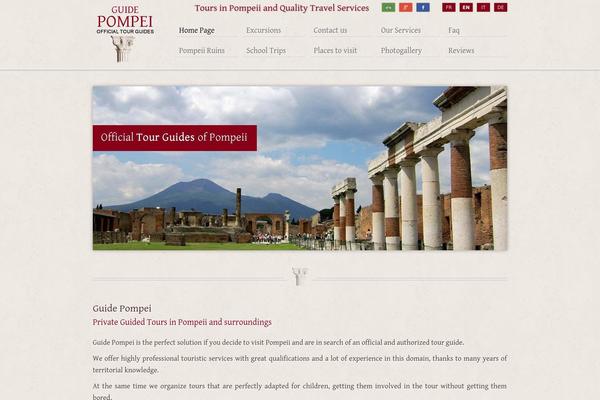 Maestro theme site design template sample