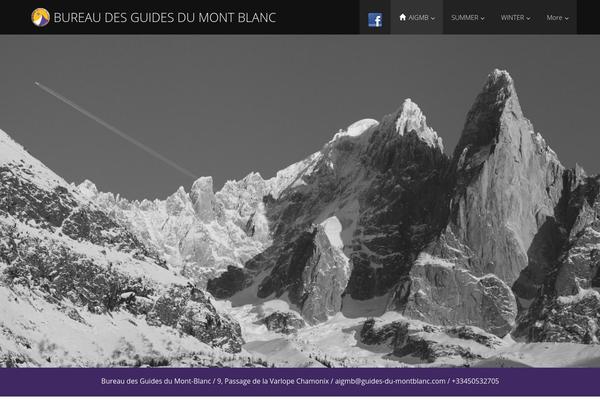 Enlightenment theme site design template sample