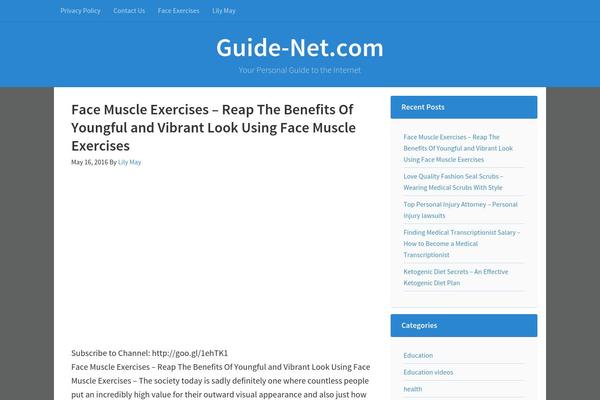 Site using Toolinks-posts plugin