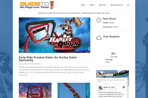 Divi theme site design template sample