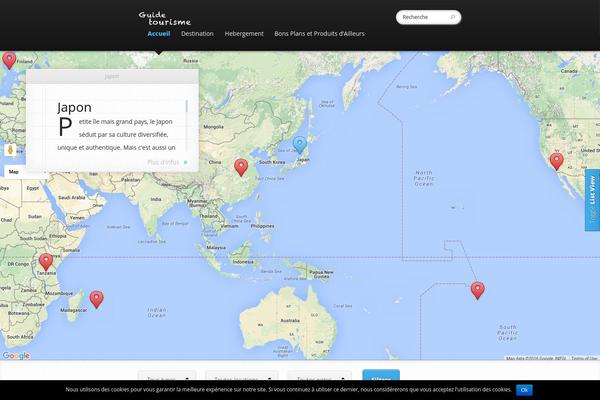 Explorable theme site design template sample
