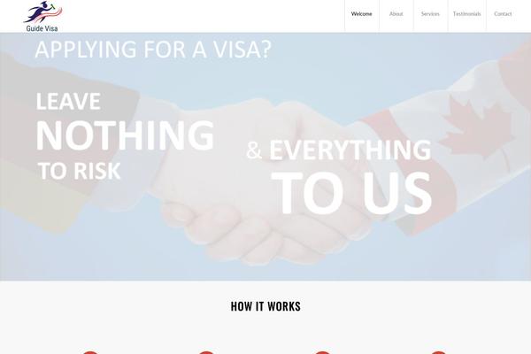 guidevisa.com site used Treck