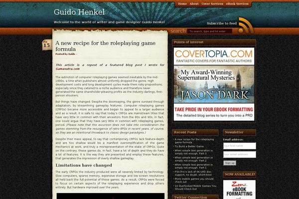 Soulvision theme site design template sample