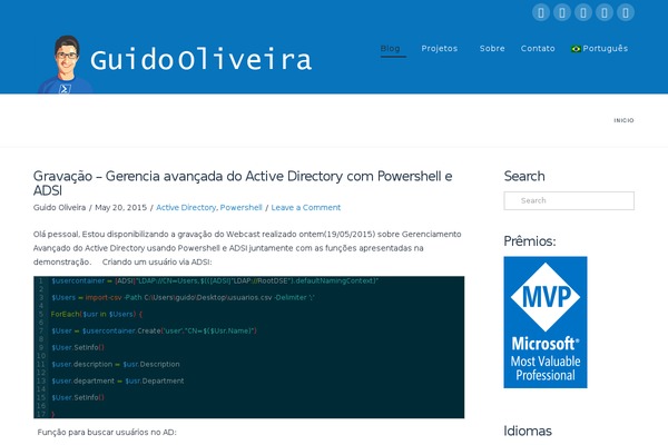 Site using Prismatic plugin