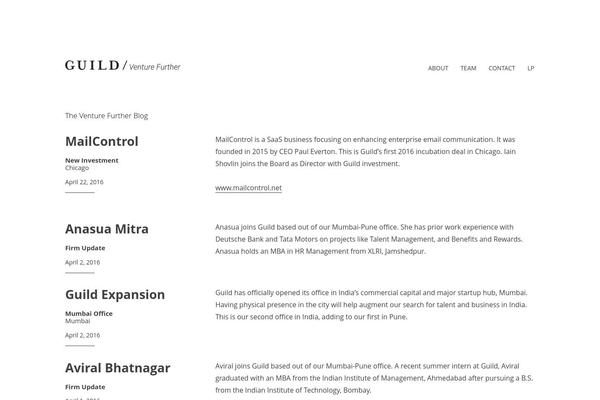 Libre theme site design template sample