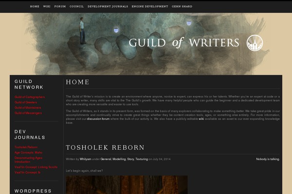 Two theme site design template sample