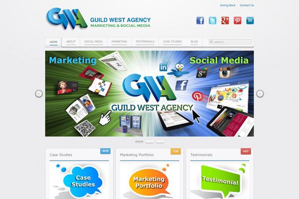 Balance theme site design template sample