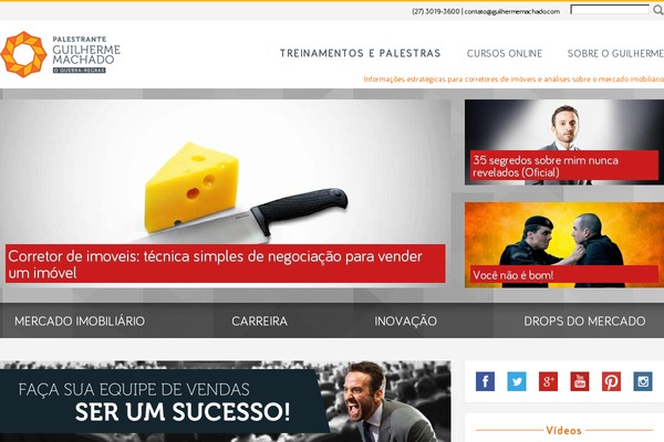 guilhermemachado.com site used Uppercase