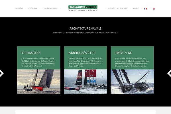 guillaumeverdier.com site used Parker