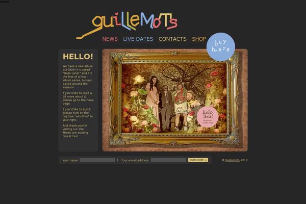 Starkers theme site design template sample