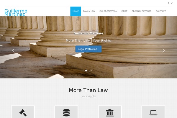 Guardian theme site design template sample