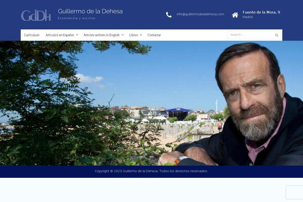 guillermodeladehesa.com site used University-hub-pro