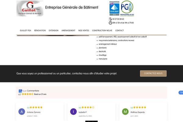 Site using Wp-social-reviews plugin