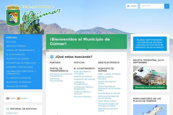 TownPress theme site design template sample