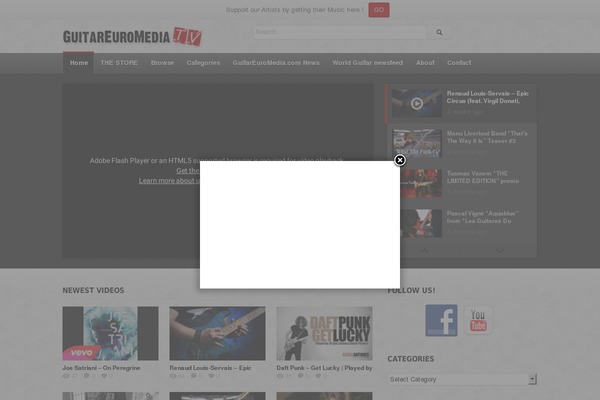 Site using Category-specific-rss-feed-menu plugin