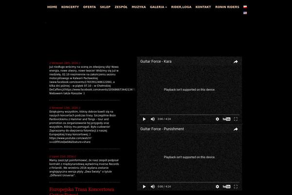 Irresistible theme site design template sample