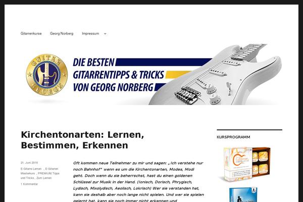 Twenty Fifteen theme site design template sample