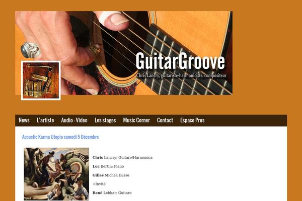 guitargroove.com site used Musik