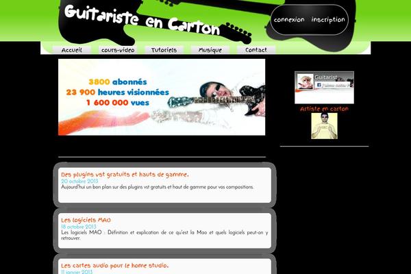guitariste-en-carton.com site used Gec