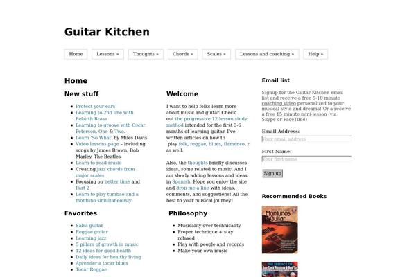 Hybrid theme site design template sample