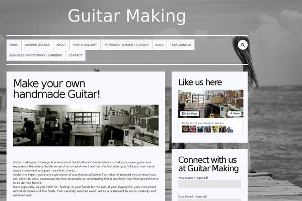 Pisces theme site design template sample