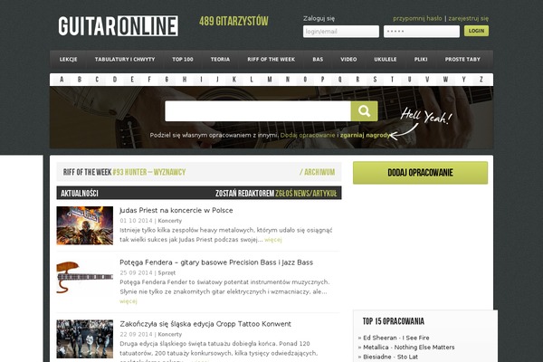 Site using WP Favorite Posts plugin