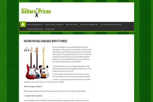 Sahifa theme site design template sample