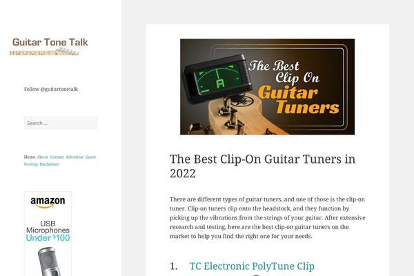 Site using BNS Corner Logo plugin