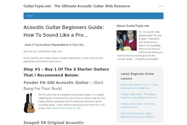 Presentation Lite theme site design template sample