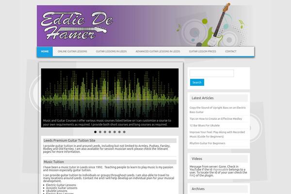 Site using Yottie-lite plugin