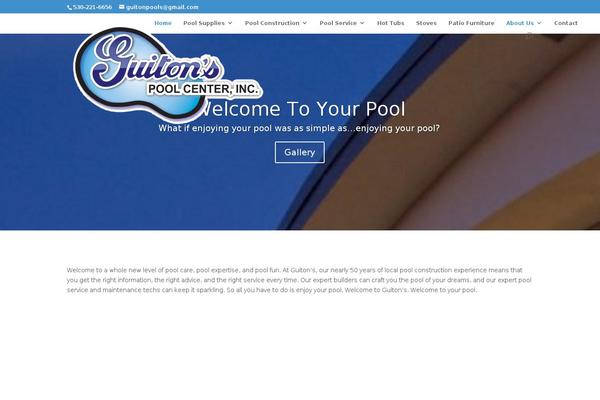 Site using Divi-builder plugin