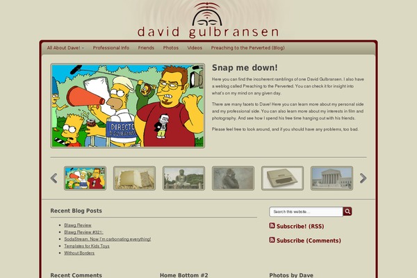 Delicious theme site design template sample